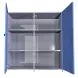 Шкаф для аккумуляторов ШМА-03 1520x740x1600 мм Синий