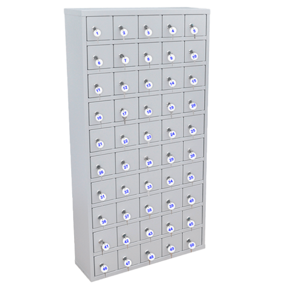 Шкаф для хранения мобильных телефонов ШМ-50 [12717]