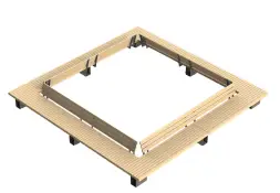 Скамейка стальная вокруг дерева «Stand»