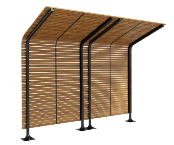 Навес «Кайлас» двойной закрытый