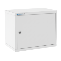 Медицинская полка с металлической дверцей ПН-1 [12318]