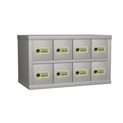 Шкаф для хранения мобильных телефонов ШМ-8 с кодовым замком [12718]