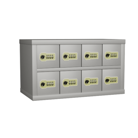 Шкаф для хранения мобильных телефонов ШМ-8 с кодовым замком [12718]