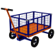Тележка с поворотной осью с сетчатыми бортами ТПОБ 2 С [16419]