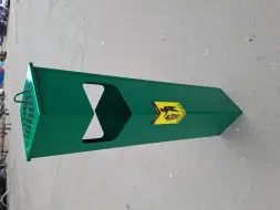 Урна металлическая уличная КВАДРАТ-2