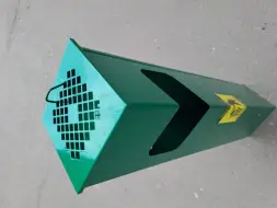 Урна металлическая уличная КВАДРАТ-2