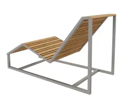 Парковый лежак «Аристотель»