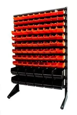 Стеллаж с пластиковыми ящиками 1501-3/6/2 O-CH