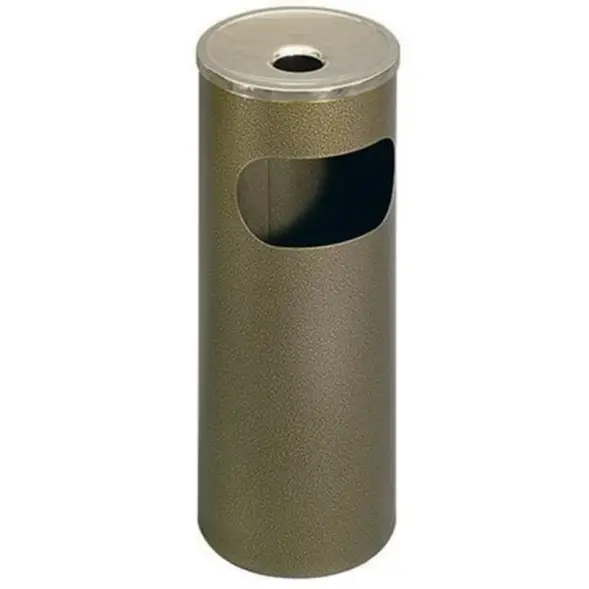 Урна-пепельница К-380, антик серебро / антик бронза / серый металлик, 380х830 мм, 50 л