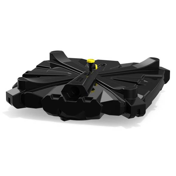 Бак пластиковый для летнего душа РОСА-2, 110 л, черный [DRSR2110S1]