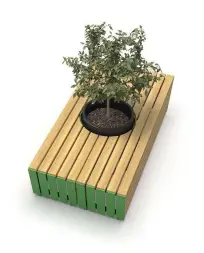 Модульная скамейка «Экополис Комби-3»