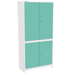 Шкаф медицинский двухстворчатый ШММ-2-Ц [10820]