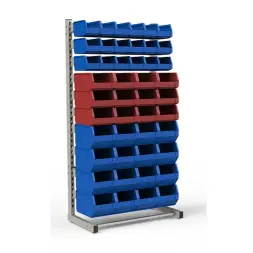 Стеллаж односторонний №72 (1835х950х510)