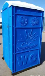 Туалетная кабина «СТАНДАРТ КК» с пластиковым поддоном