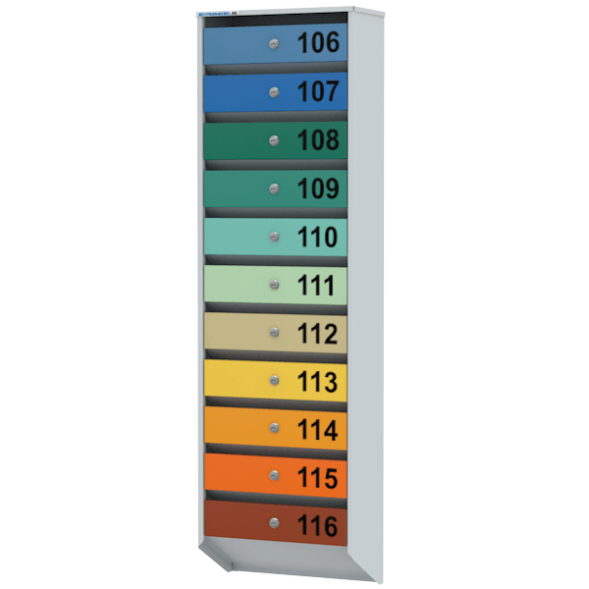 Ящик почтовый 11-секционный серия Базис Плюс [11821]