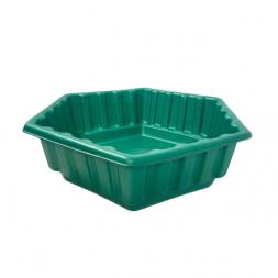 Клумба "Шестигранная М" зеленая