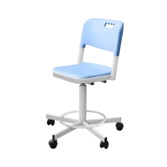 Лабораторный стул КР19 синий [10723]