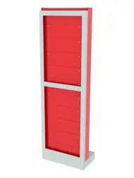 Стойка напольная Стелла-техник 405-00-00-11 (610х325х1850)