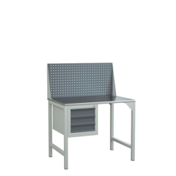 Верстак 1000 с подвесной тумбой с 3 ящиками [17224]