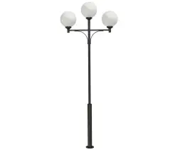 Стальной фонарный столб Т-17-3 со светильниками 6,161 м