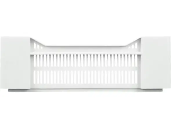 Ящик пластиковый морозостойкий перфорированный, 600x400x135 мм, 32,4 л, белый [119 м]