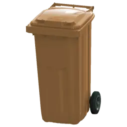 Мусорный контейнер 120л. на 2 колесах арт. 23.C29