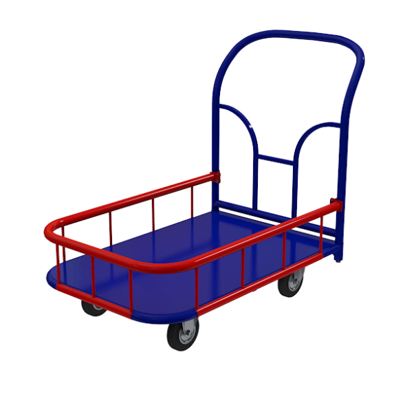 Тележка платформенная с бортом ТПБ 2 900x600x700 [16225]