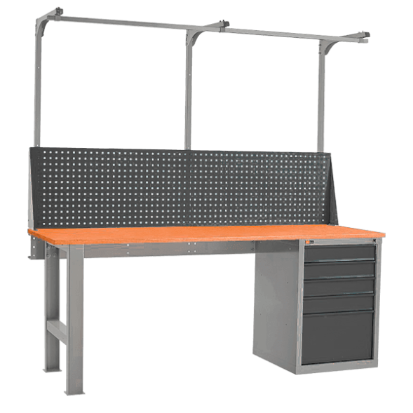 Верстак ВЛ-200-04 с экраном ВЛ-200-Э3 [18025]