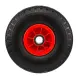 Колесо Стелла-техник 1120-255-3 диаметр 260мм, вспененный полиуретан, игольчатый подшипник под ось 25мм, грузоподъемность 70кг