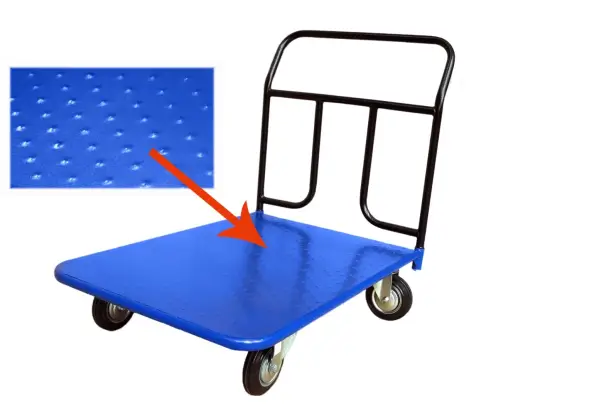 Тележка платформенная Стелла-техник КП-400-200-И, 700х1000мм