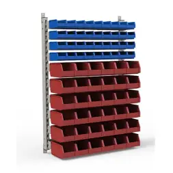 Стеллаж настенный №175 (1370х950х63)