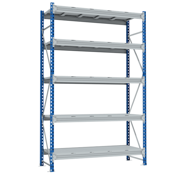 Стеллаж среднегрузовой SGR 2500х1500х600 [14725]