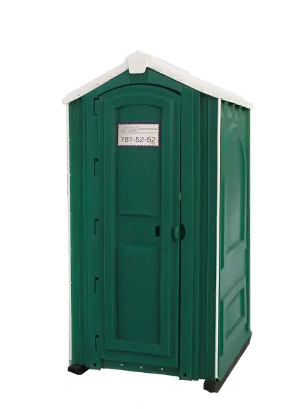 Туалетная кабина «Евростандарт» с пластиковым поддоном