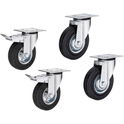 Комплект литых колес диаметром 200 мм [10226]