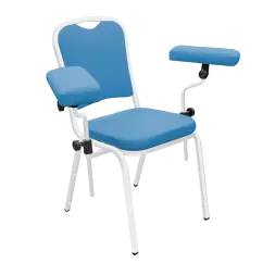 Кресло для забора крови ДР01 синее [10526]