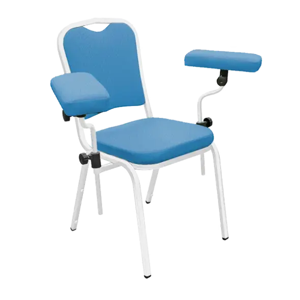 Кресло для забора крови ДР01 синее [10526]