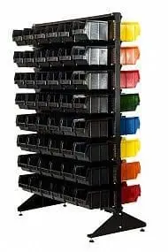 Стеллаж с пластиковыми ящиками 1502-0/0/8 CH-Kombo