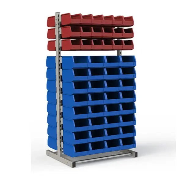 Стеллаж двусторонний №105 (1835х950х760)