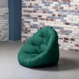 Кресло Оустер Бостон XL темно-зелёный