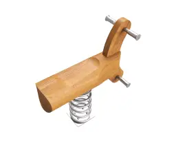 Качалка на пружине HARDWOOD «Эко»