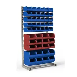 Стеллаж односторонний №79 (1835х950х510)