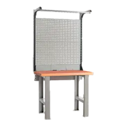 Металлический верстак с двойным экраном [17928]