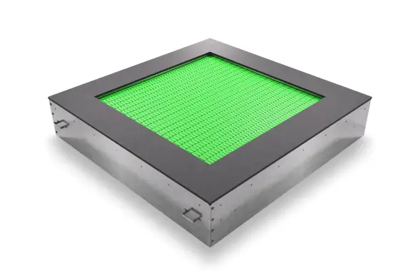 Встраиваемый батут «Квадрат 210»