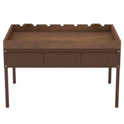 Стол для чистки оружия с ящиками [14928]