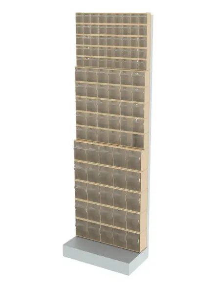 Стойка бежевая напольная Стелла-техник 405-05-05-05-B