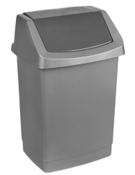 Ведро мусорное Curver CLICK IT с крышкой маятник 25 л (174989)