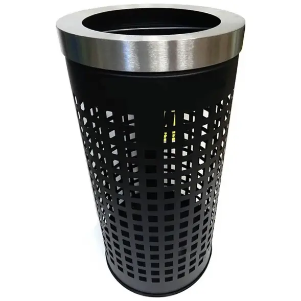 Урна Баррель Перфо, 400х800 мм, шлифованная, 100 л