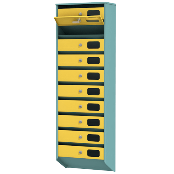 Ящик почтовый на 10 квартир серия Базис Элит [11732]