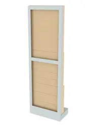 Стойка бежевая напольная Стелла-техник 405-09-05-03-B