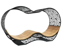 Скамейка стальная «Филигран Инфинити»